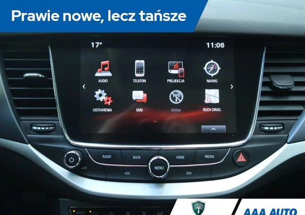 Opel Astra cena 55000 przebieg: 56644, rok produkcji 2017 z Wronki małe 326